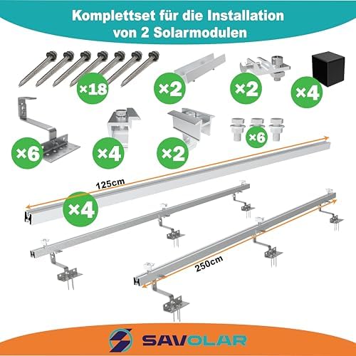 Vue 2 de Savolar Kit De Montage