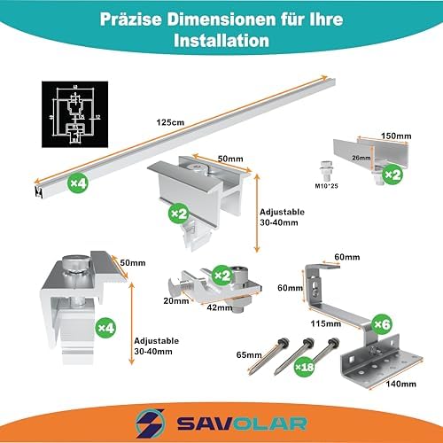 Vue 4 de Savolar Kit De Montage