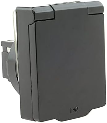 Vue 3 de Bematik Prise Schuko Encastrable