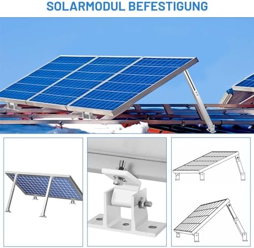 Vue 3 de Support Panneau Solaire Support