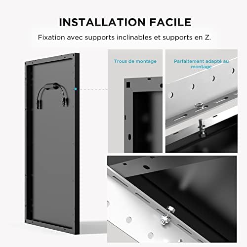Vue 6 de Ecoflow Panneau Solaire