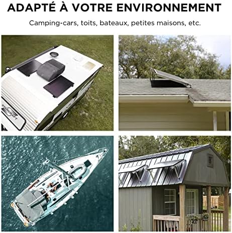 Vue 7 de Ecoflow Panneau Solaire