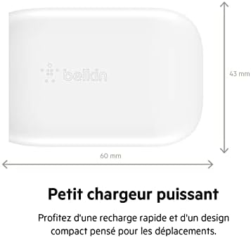 Vue 6 de Belkin Chargeur Secteur Usbc