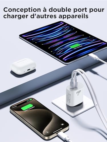 Vue 6 de Pack Chargeur Usb