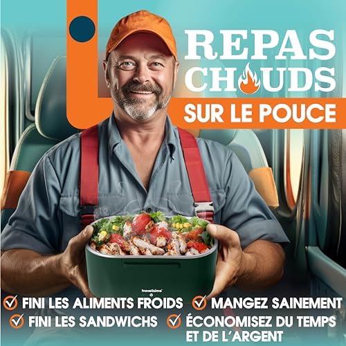 Vue 2 de Travelisimo Gamelle Chauffante