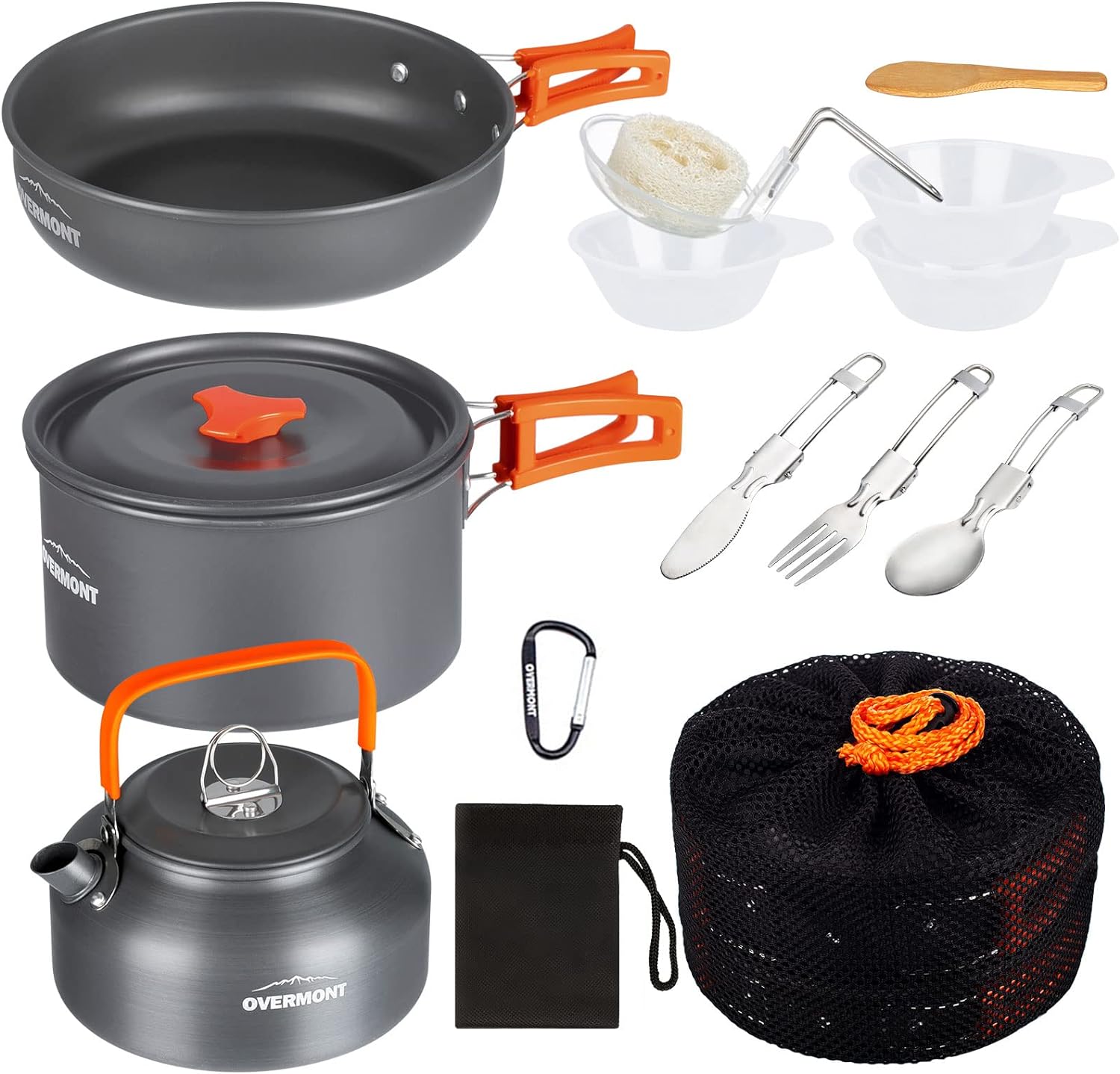 Overmont Kit De Casseroles