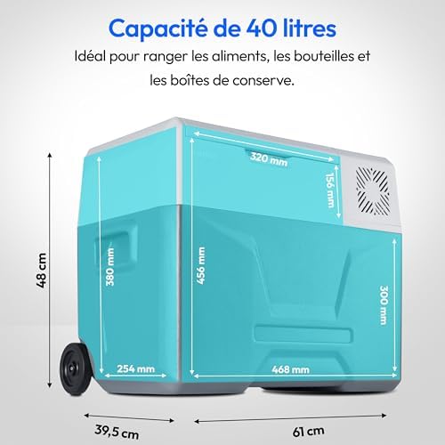 Vue 3 de Medion Glaciere Mobile Avec