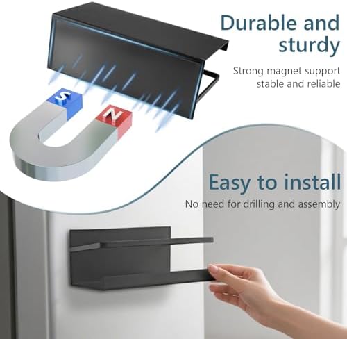 Vue 4 de Zosenyer Etagere Magnetique Frigo