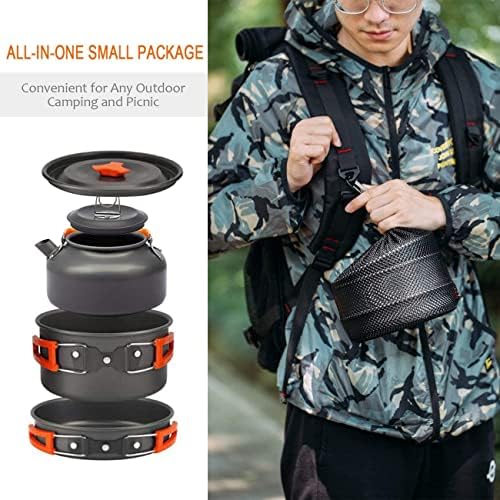 Vue 5 de Overmont Kit De Casseroles