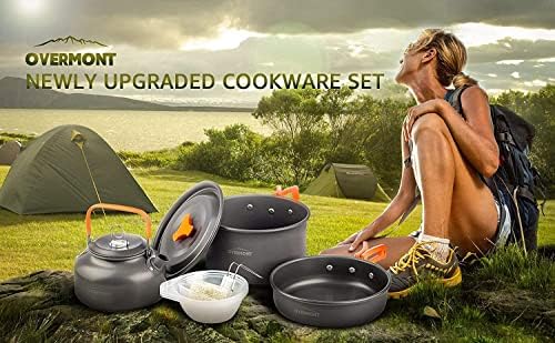 Vue 6 de Overmont Kit De Casseroles