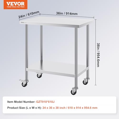 Vue 7 de Vevor Table De Travail