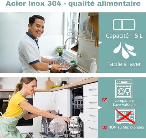 Vue 6 de Ecoliberty Gamelle Chauffante