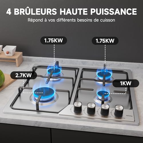 Vue 2 de Iseasy Plaque De Cuisson