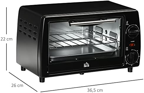 Vue 7 de Homcom Mini Four Electrique