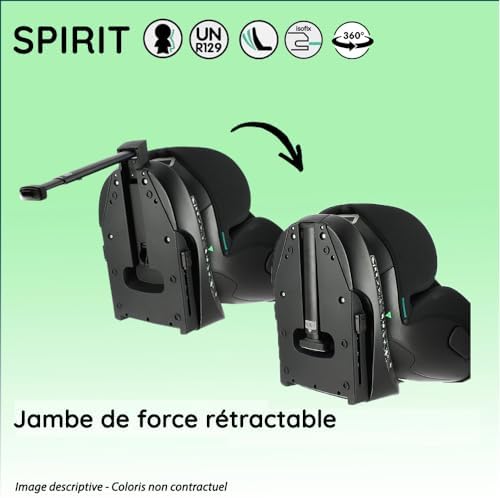 Vue 3 de Nania Siege Auto Spirit