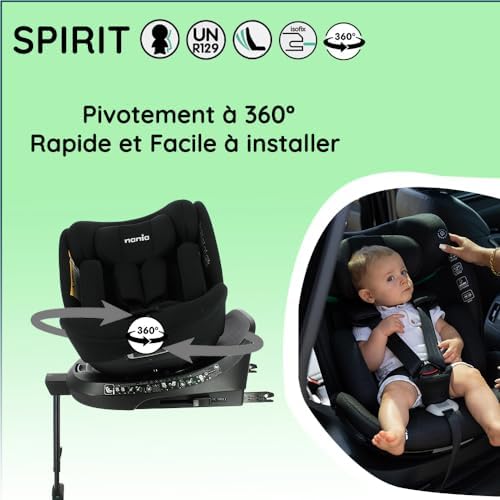 Vue 4 de Nania Siege Auto Spirit