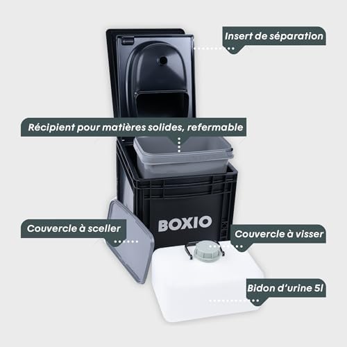 Vue 4 de Boxio Toilette Seche Portable