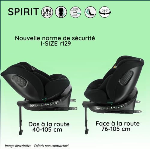 Vue 5 de Nania Siege Auto Spirit
