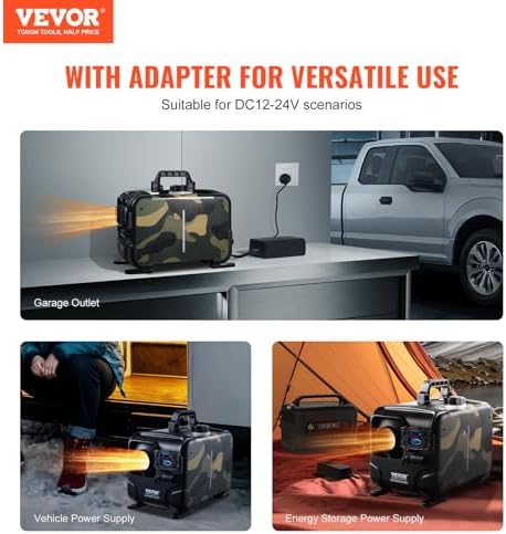Vue 2 de Vevor Chauffage Diesel Kw