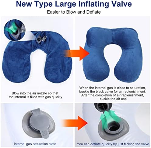 Vue 4 de Aiqinu Gonflablecompact Coussin De