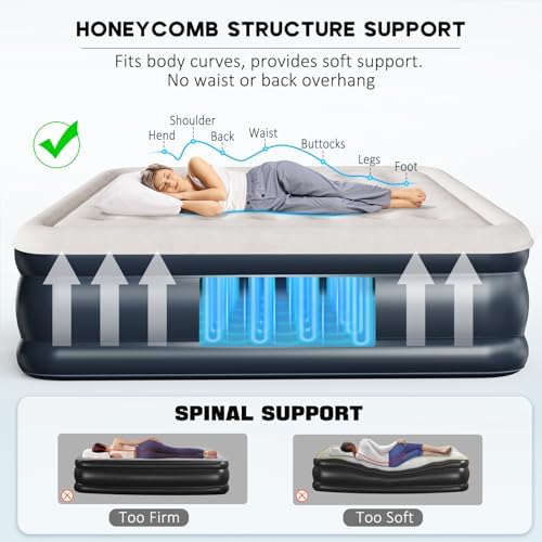 Vue 3 de Nalone Matelas Gonflable Personneslit
