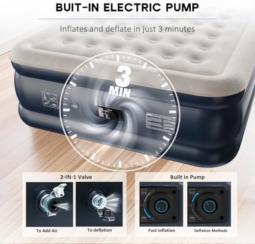 Vue 4 de Nalone Matelas Gonflable Personneslit