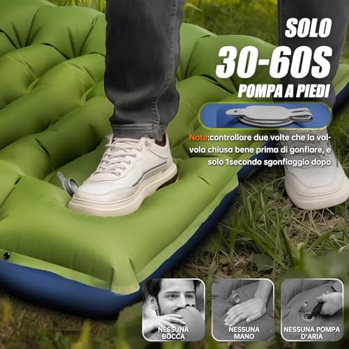 Vue 5 de Yuzonc Matelas De Camping
