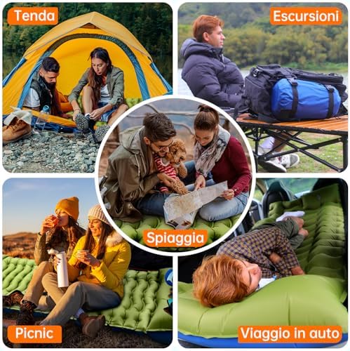 Vue 6 de Yuzonc Matelas De Camping