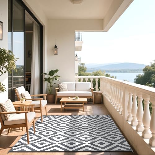 Vue 3 de Mokani Tapis Dexterieur Impermeable