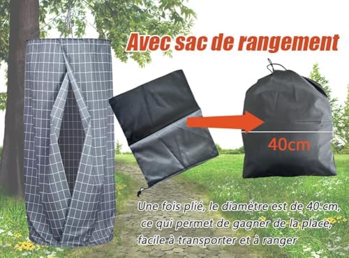 Vue 7 de Cabine Essayage Pliable Cabine