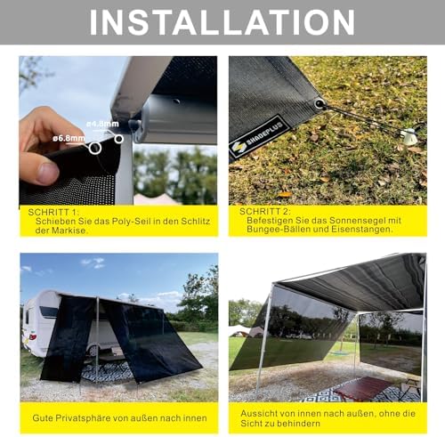 Vue 5 de Shadeplus Protection Solaire Pour