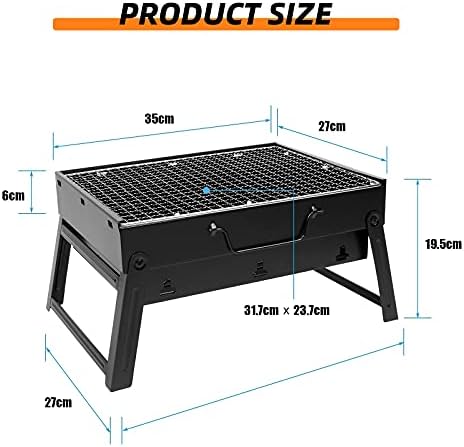 Vue 4 de Sunjas Barbecue Portable Mini