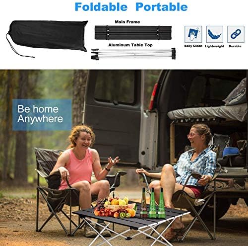 Vue 4 de Ledeak Table De Camping