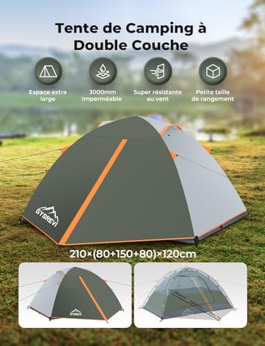 Vue 2 de Gysrevi Tente De Camping