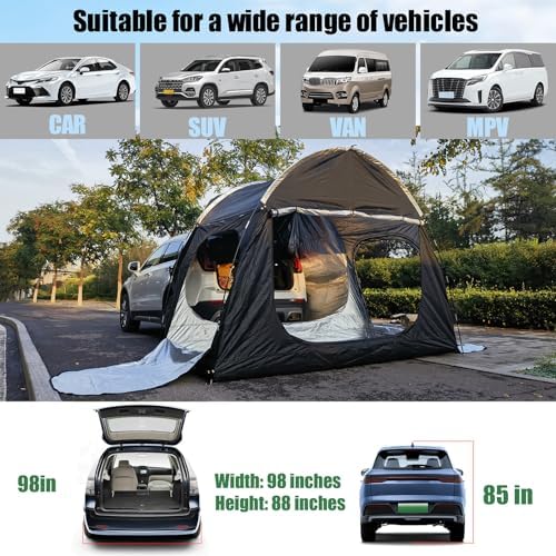 Vue 4 de Tente Dauvent De Voiture
