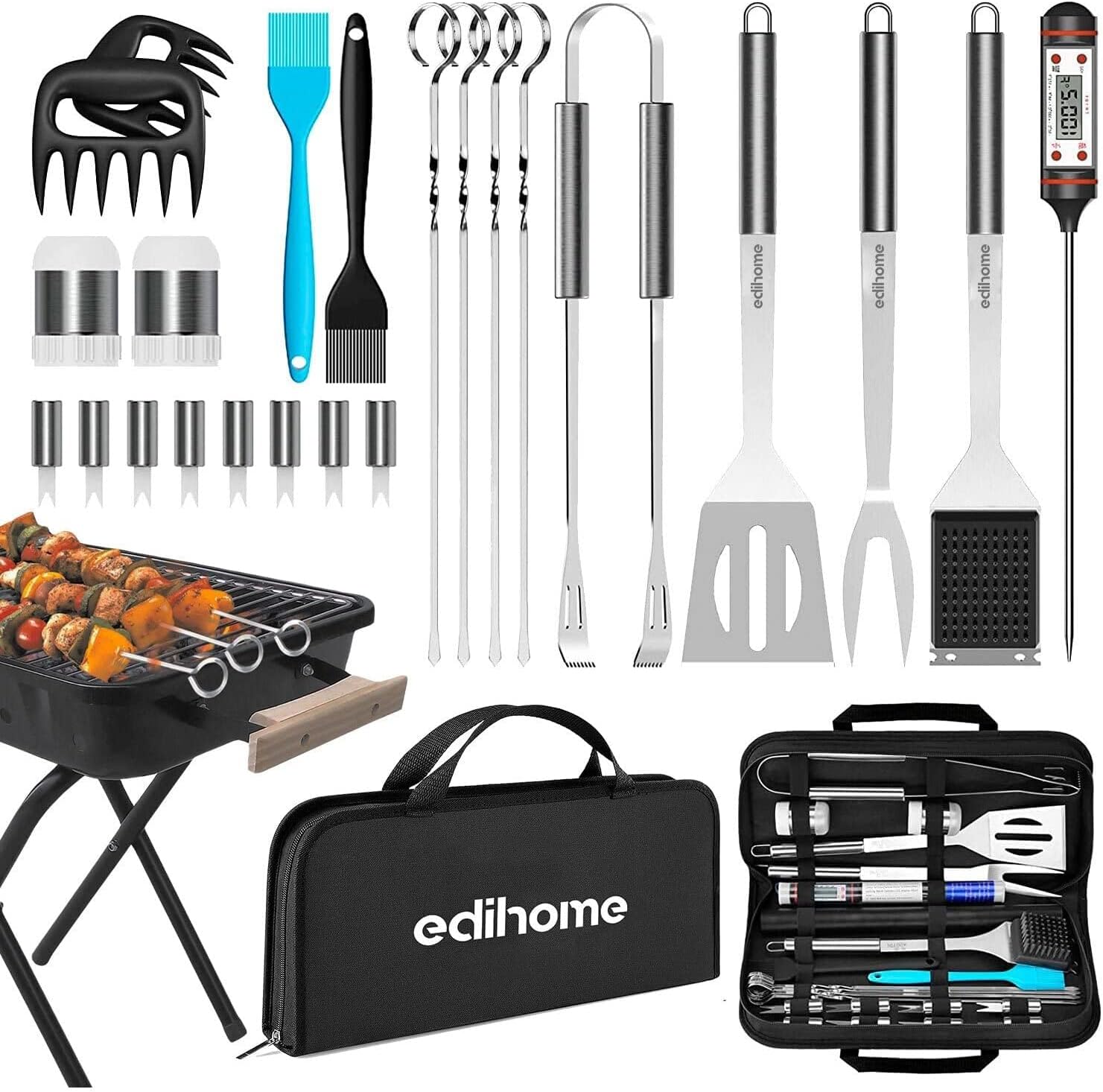 Edihome Kit Barbecue Ustensiles