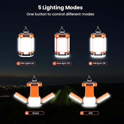 Vue 3 de Lampe Camping Bickon Mah