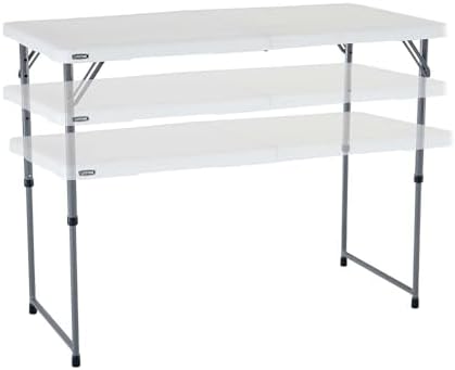 Vue 6 de Lifetime Table Pliante Blanc