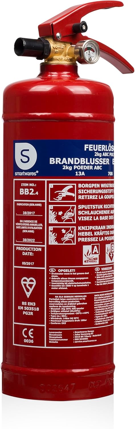 Smartwares Extincteur Poudre Kg
