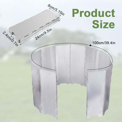 Vue 2 de Plaques Parevent Pliable Rechaud