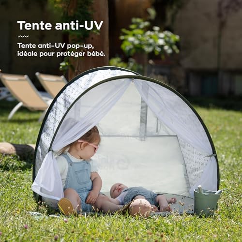 Vue 2 de Babymoov Tente Antiuv Bebe