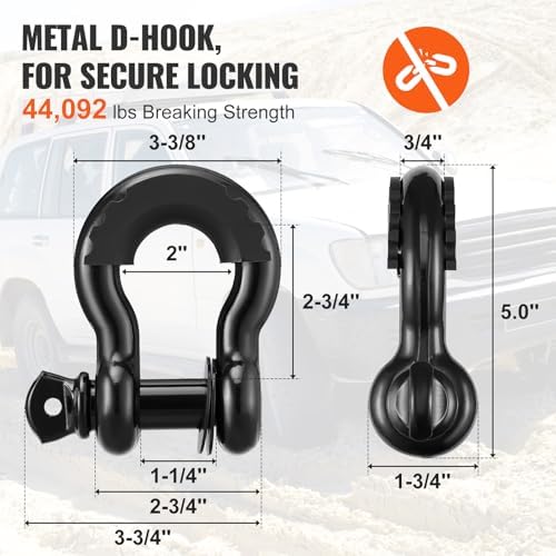 Vue 3 de Vevor Kit Recuperation Toutterrain