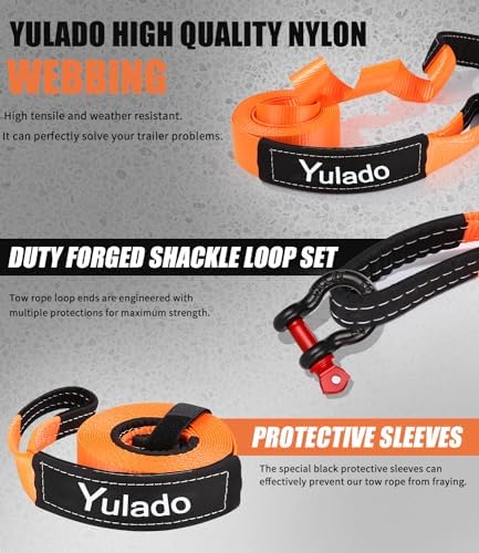Vue 5 de Yulado Sangle De Remorquage