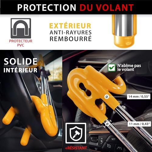 Vue 4 de Kraser Kry Antivol Voiture