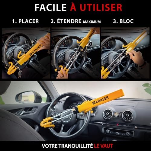 Vue 5 de Kraser Kry Antivol Voiture