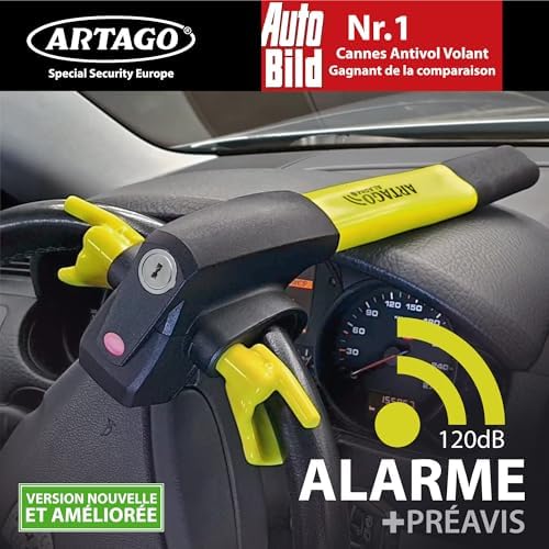 Vue 2 de Artago Antivol Voiture Haut