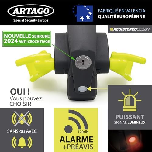 Vue 5 de Artago Antivol Voiture Haut