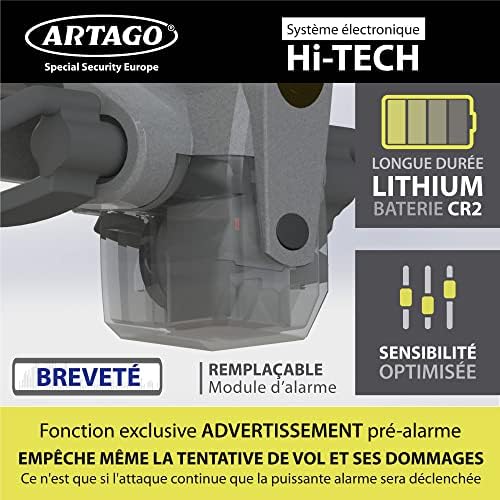 Vue 6 de Artago Antivol Voiture Haut