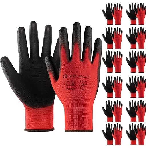 Velway Gants De Travail