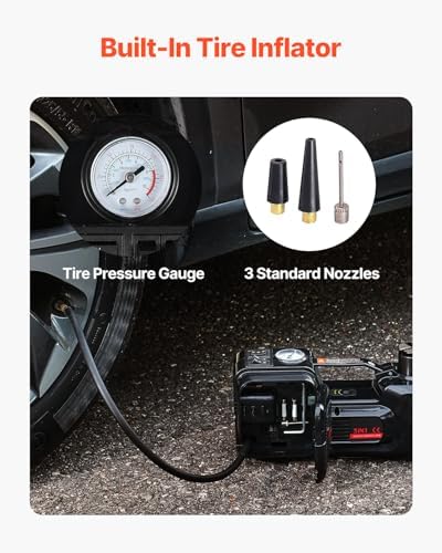 Vue 4 de Vevor Cric Electrique